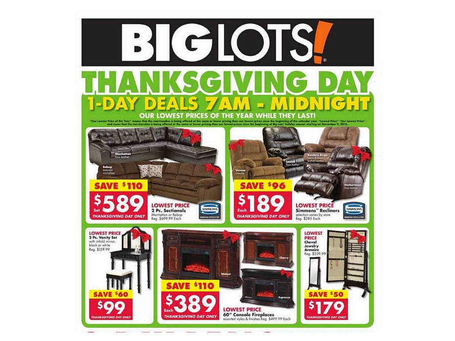 Furniture Part Of Big Lots Black Friday Deals K9 Com