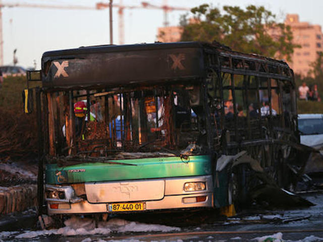 'Terror attack' hits Jerusalem bus