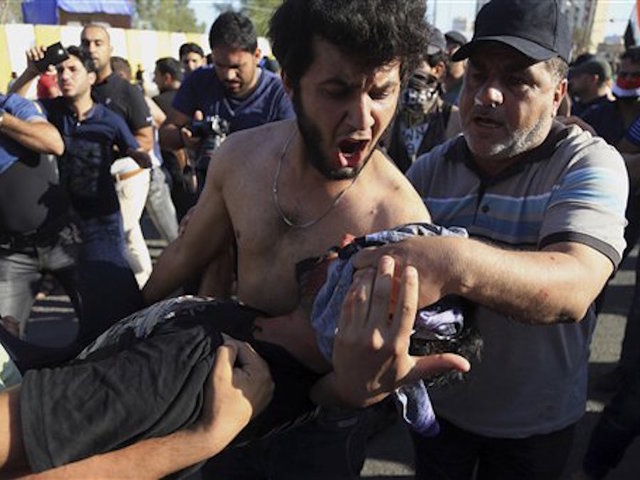 Iraqi protesters storm Baghdad's Green Zone