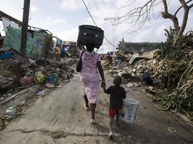 Following Hurricane Matthew, aid convoys arrive as Haiti gauges full extent of disaster