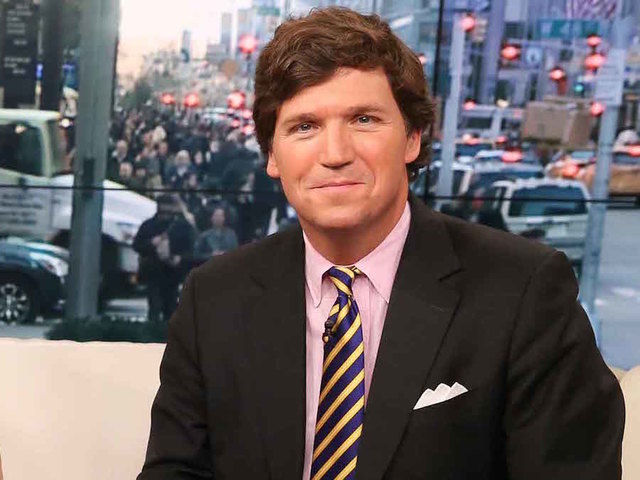 Protesters show up at home of Tucker Carlson, shout threats