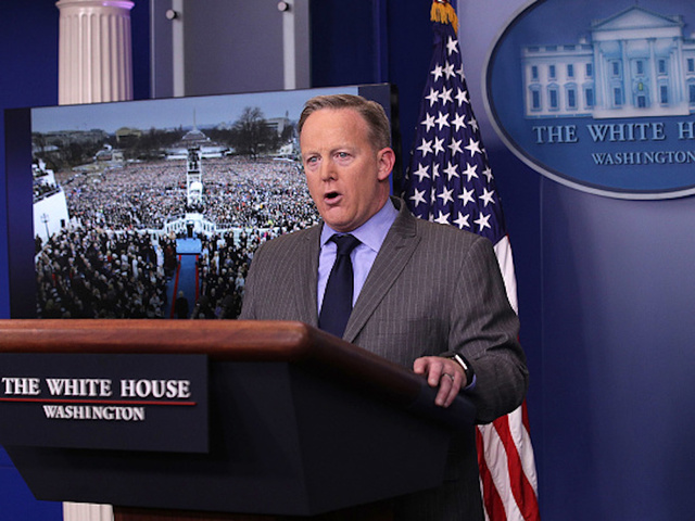 Trump press secretary claims inauguration was most-watched — without proof