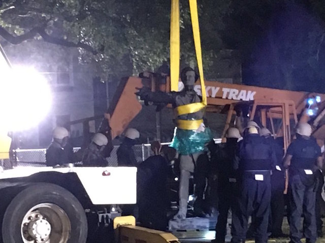 Confederate New Orleans monument comes down