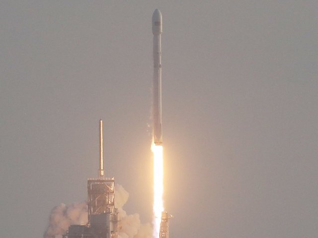 SpaceX 's Falcon 9 launches Spanish observation satellite SpaceX 's Falcon 9 launches Spanish observation satellite