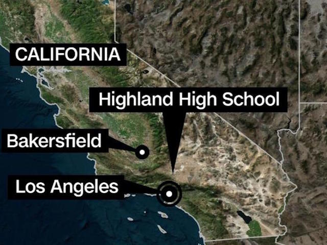 Reports of shots fired at California high school