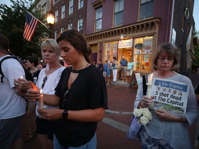 Photos: Honoring The Capital Gazette shooting victims