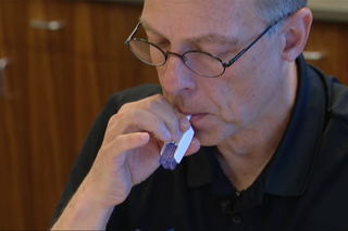 Inhalable insulin alternative to shots