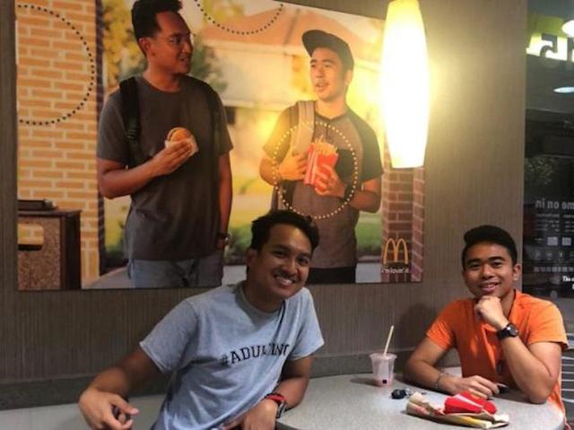 They hung up a fake poster at McDonald's to make a point about representation, and it's still there