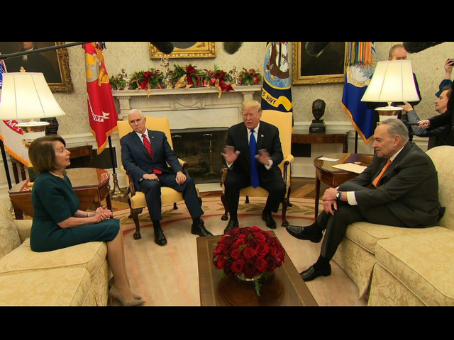 President Trump says he will be 'proud' to shut down government over border security